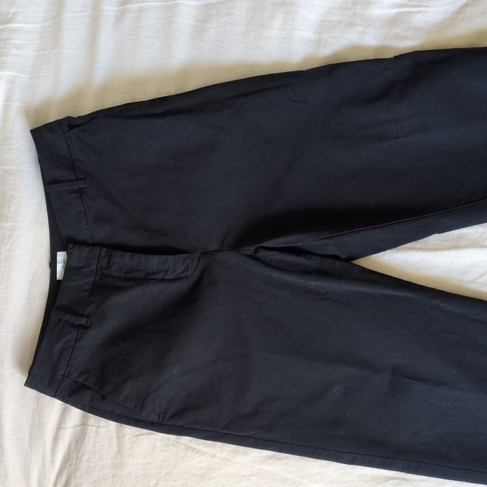 Aritzia Attend Chino Pant Black 6